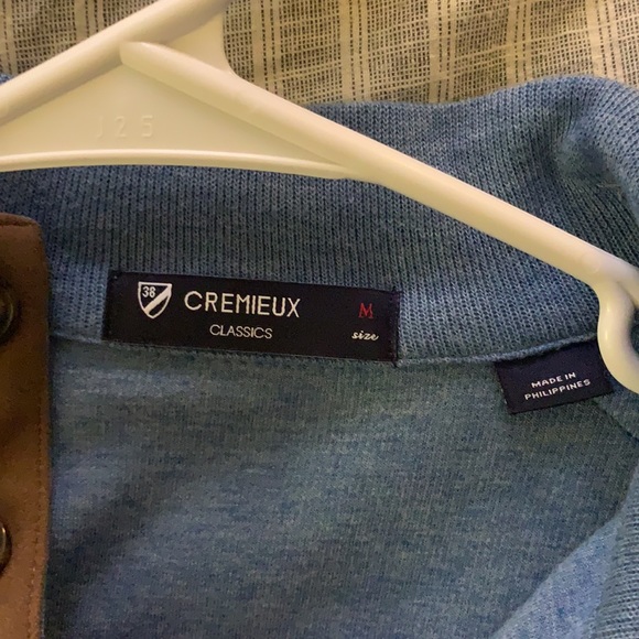 Cremieux Crew neck button up - Picture 3 of 3